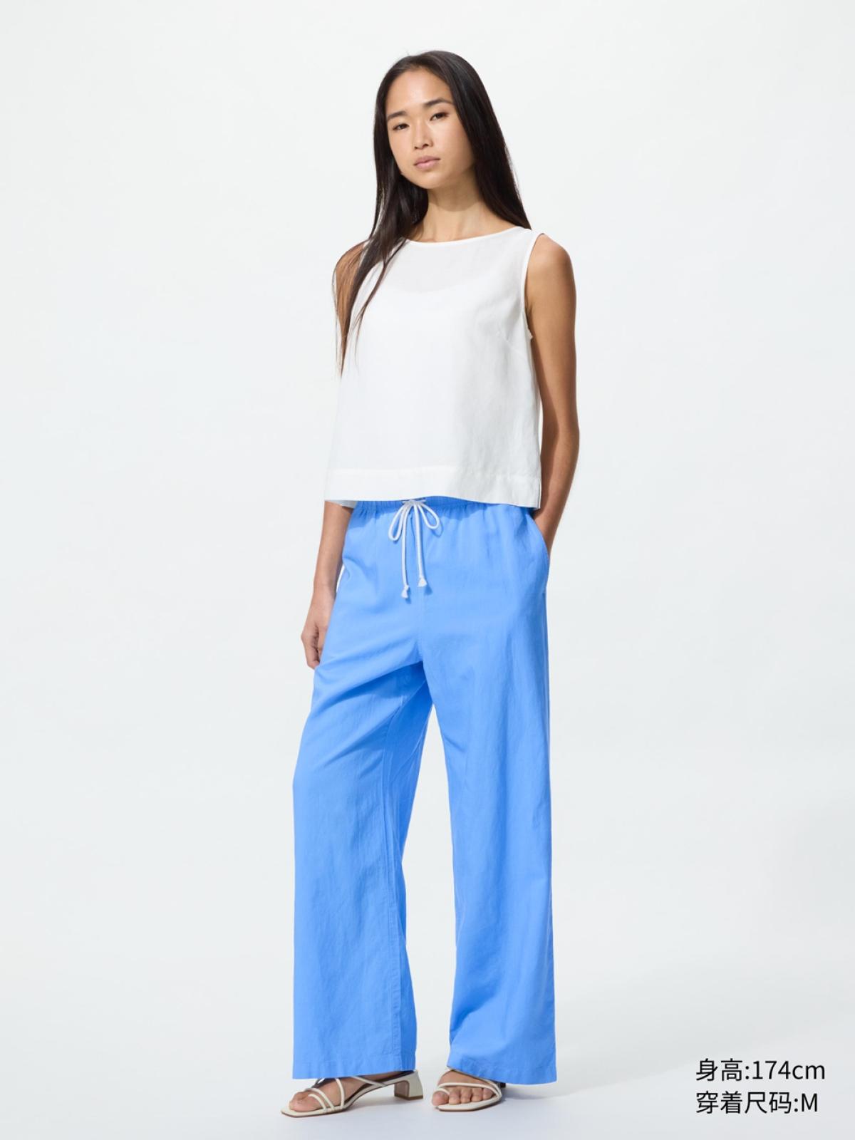 UNIQLO Брюки из льняной смеси