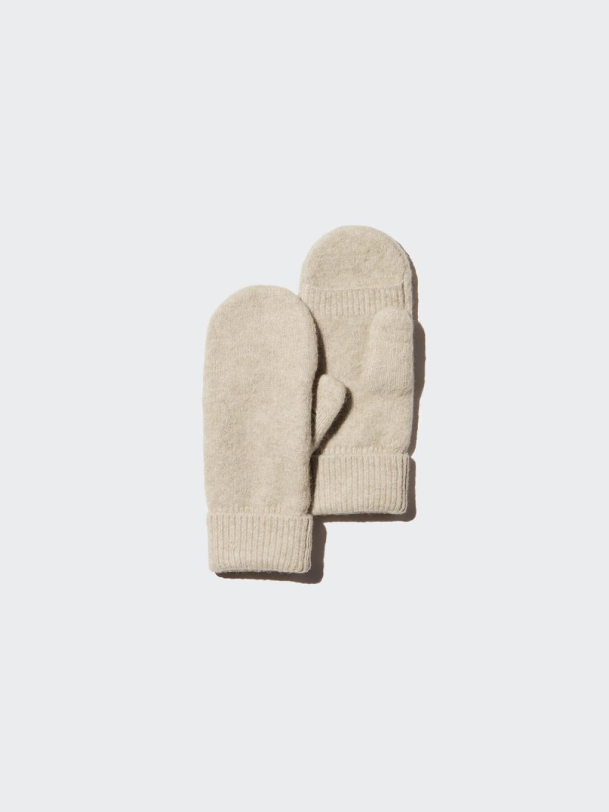 UNIQLO HEATTECH мягкие вязаные перчатки