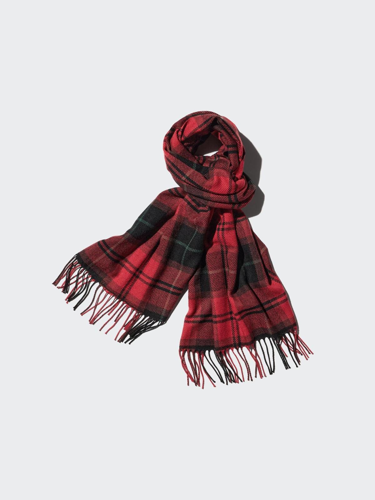 UNIQLO HEATTECH шарф из шерстяной смеси