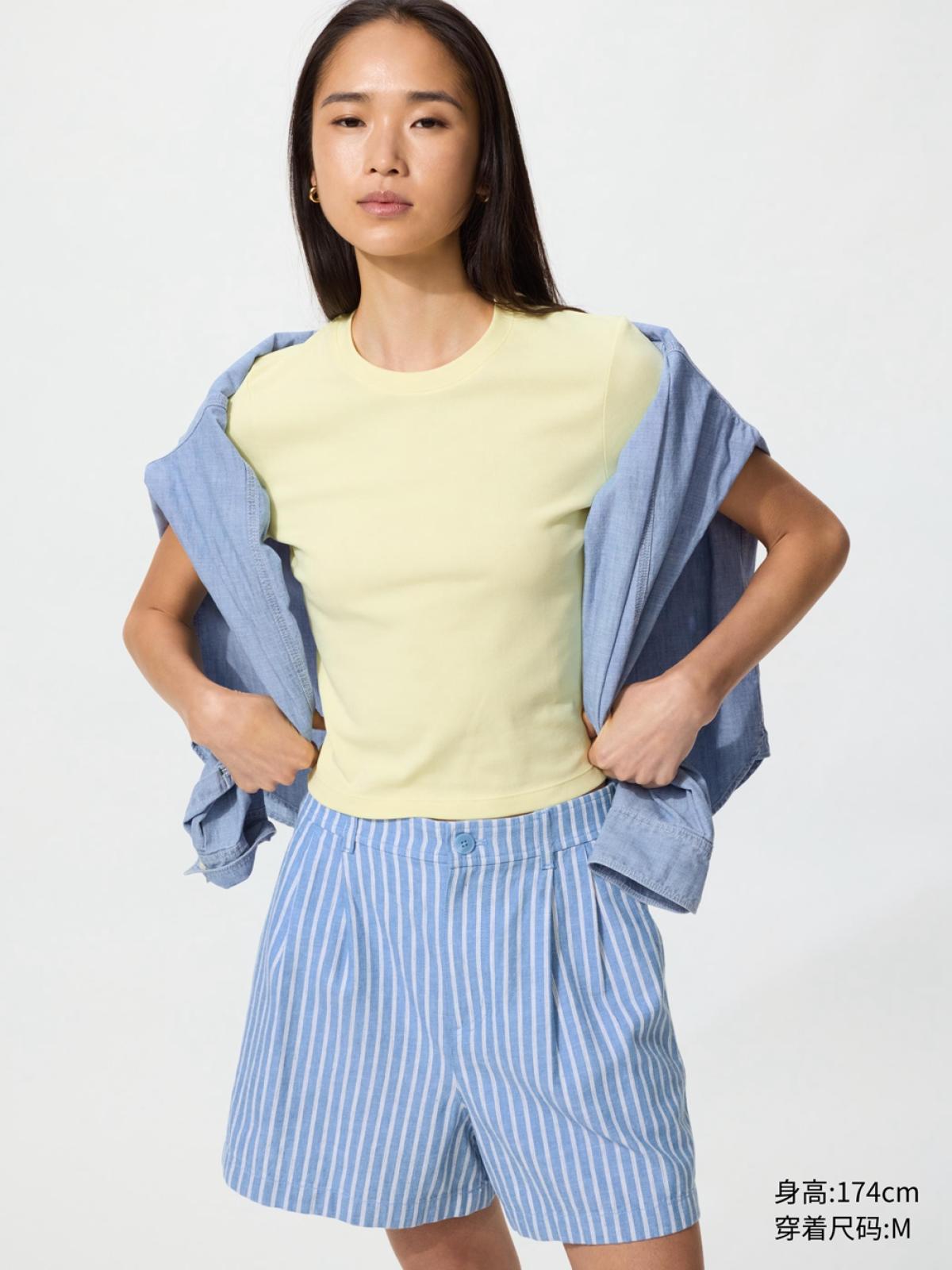 UNIQLO Шорты из хлопка и льна