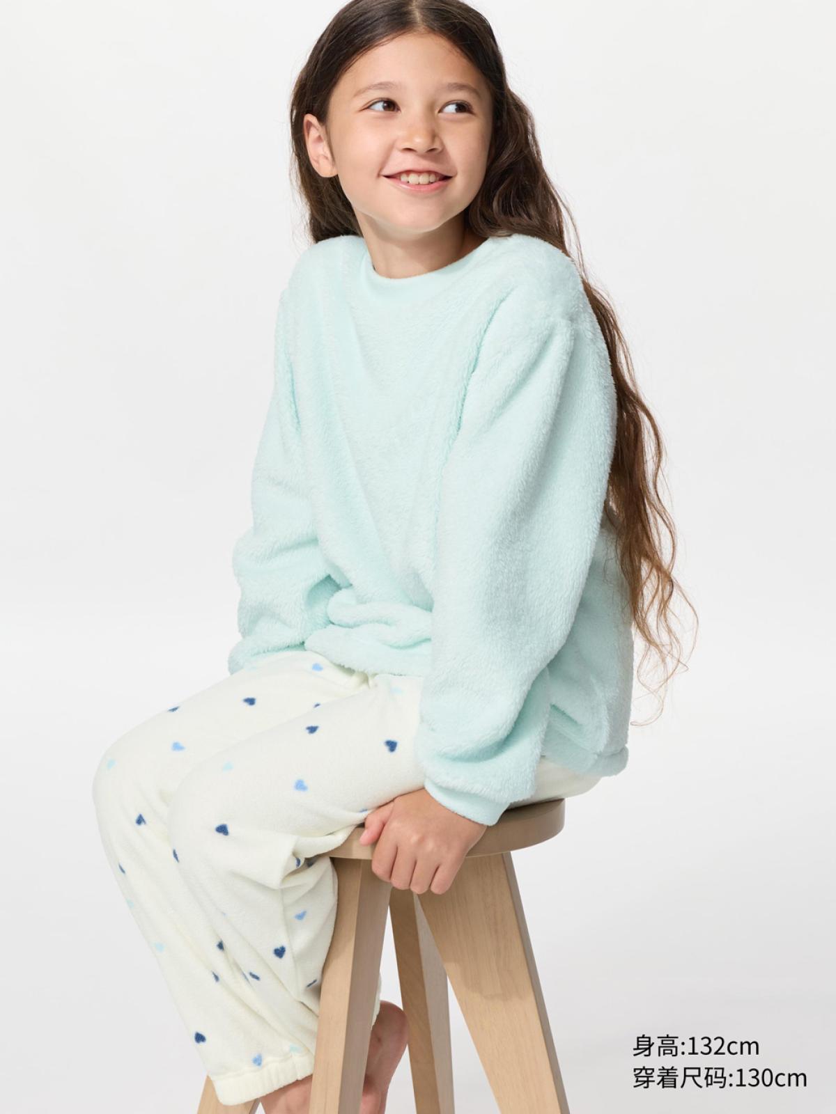 UNIQLO Флисовый костюм, длинный рукав