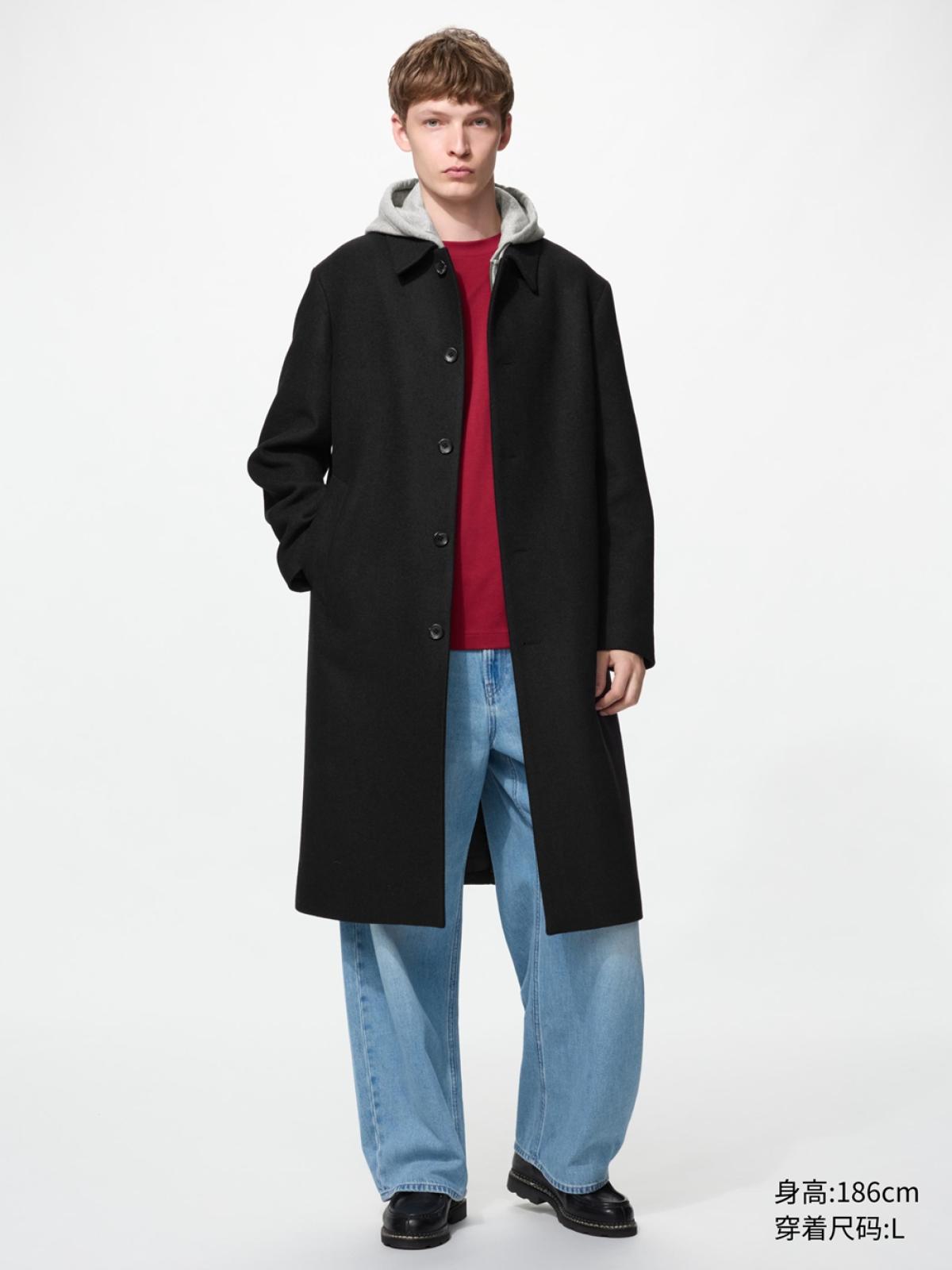 UNIQLO Пальто из шерстяной смеси