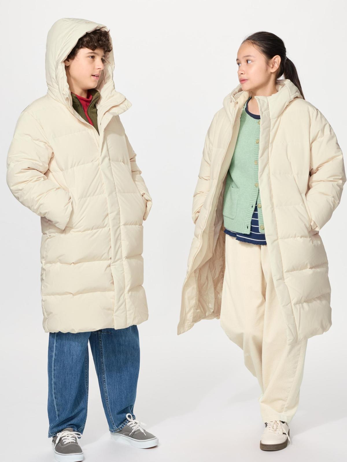 UNIQLO Пуховое пальто утеплённое