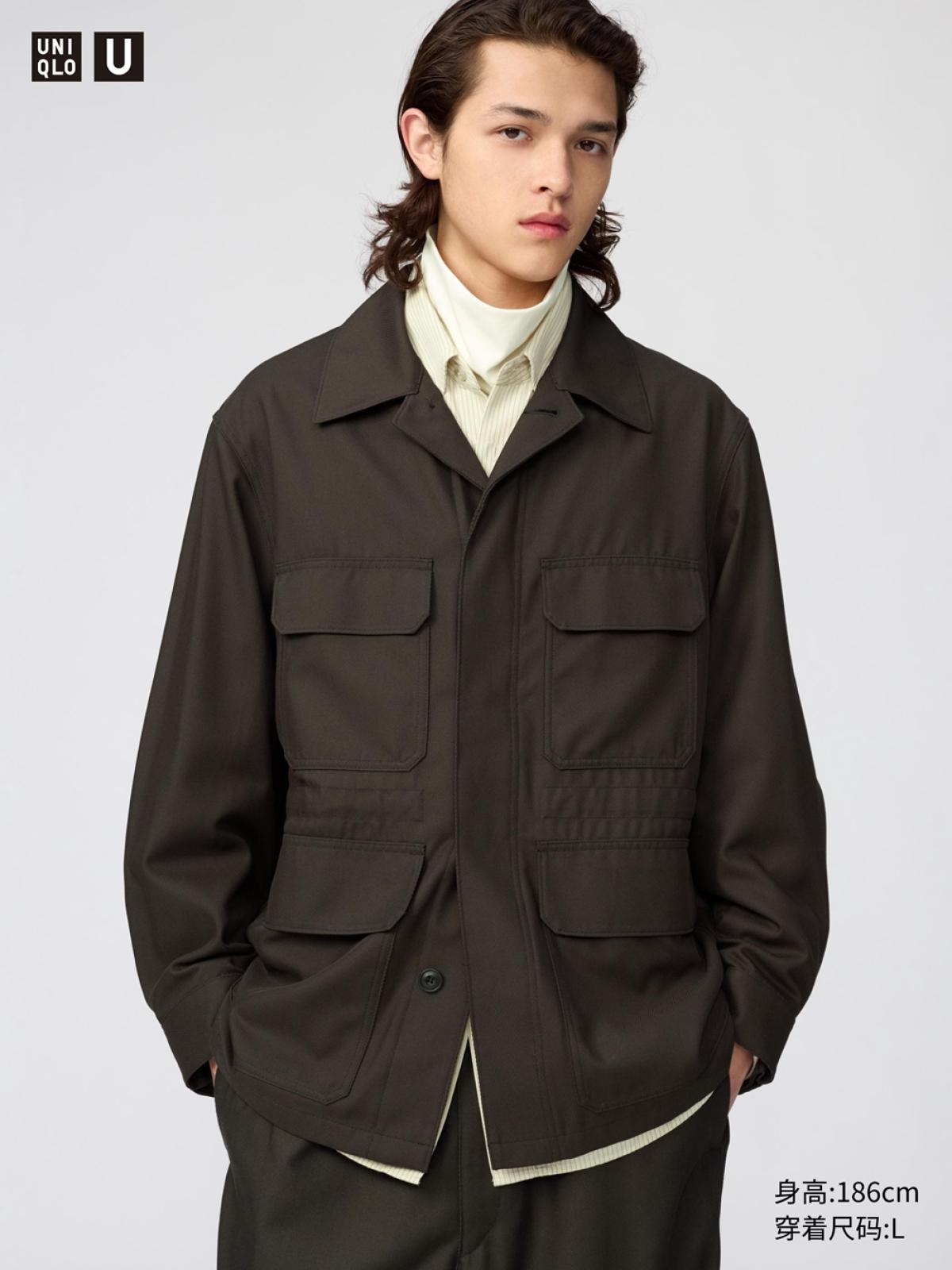 UNIQLO Куртка в стиле милитари