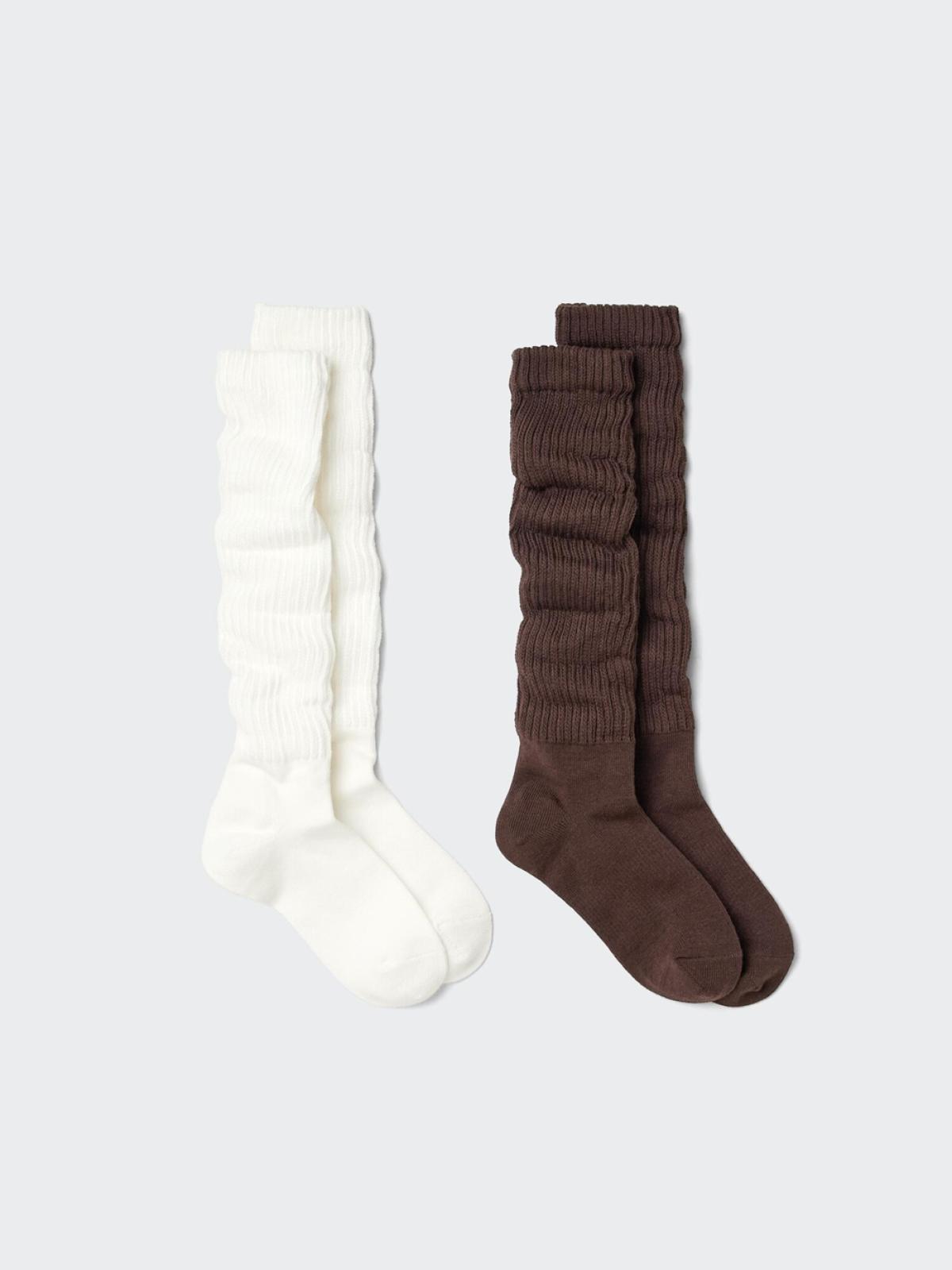 UNIQLO Высокие носки, 2 пары