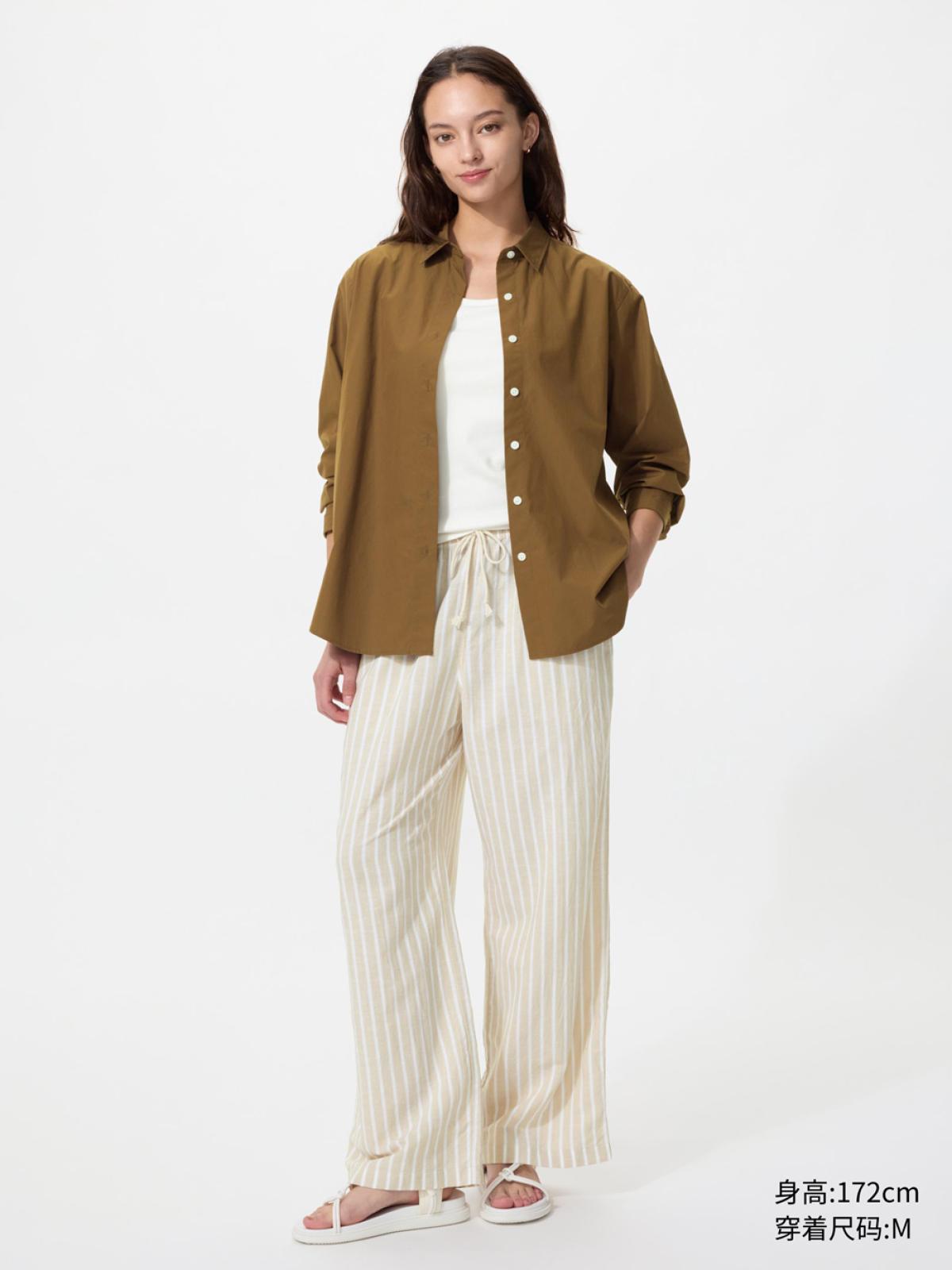 UNIQLO Брюки из льняной смеси