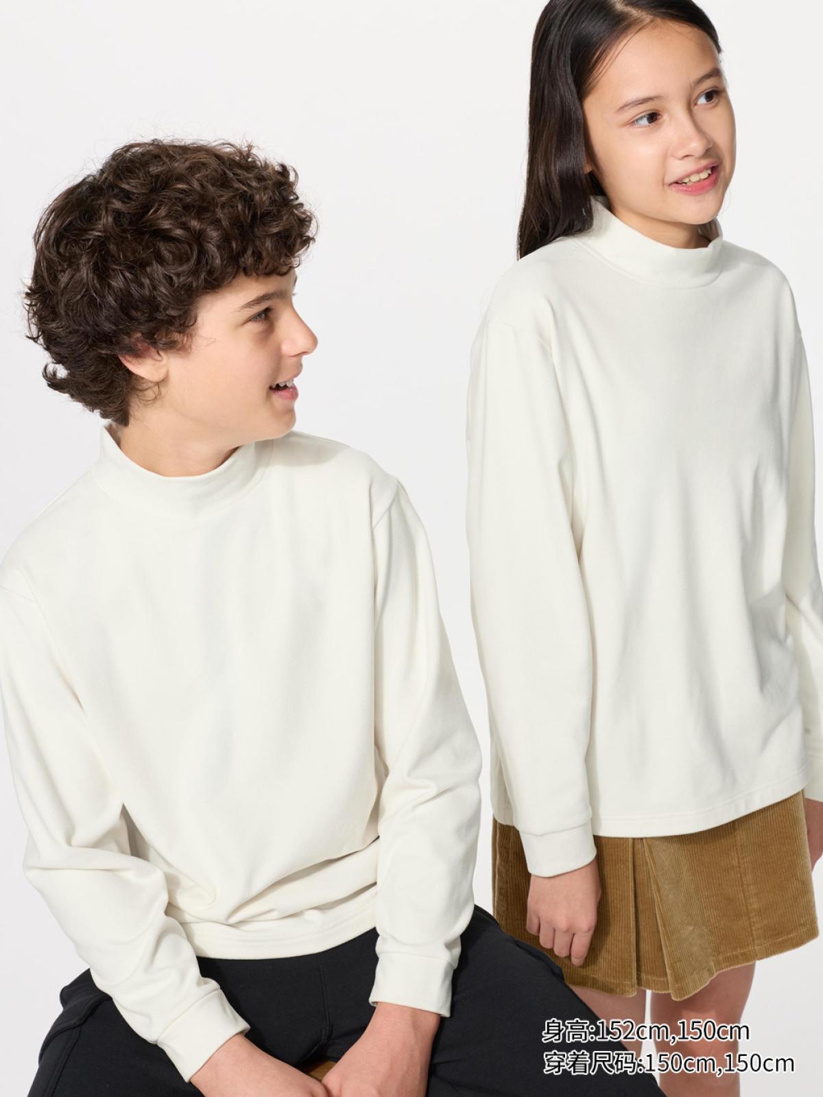 UNIQLO Флисовая водолазка с длинным рукавом
