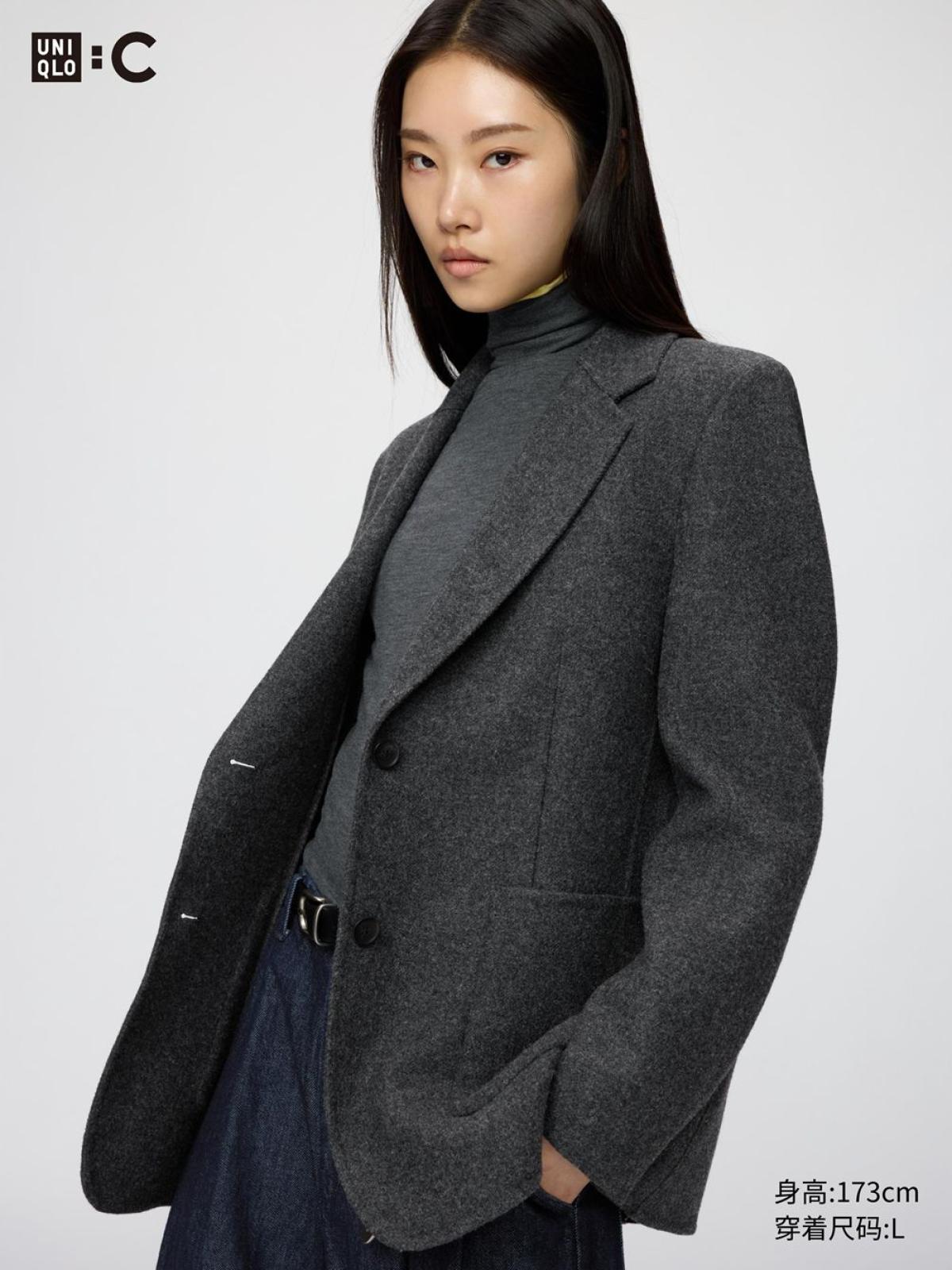 UNIQLO Пиджак из двухслойной ткани