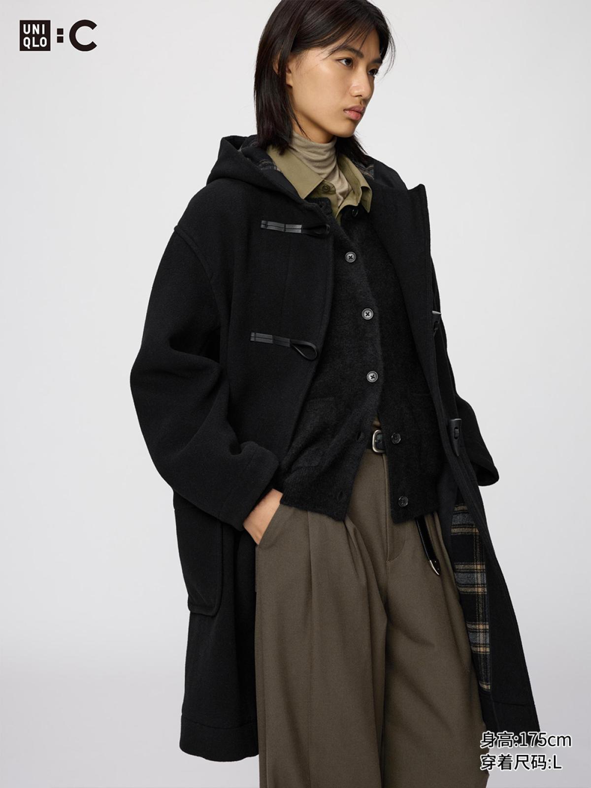 UNIQLO Пальто с капюшоном