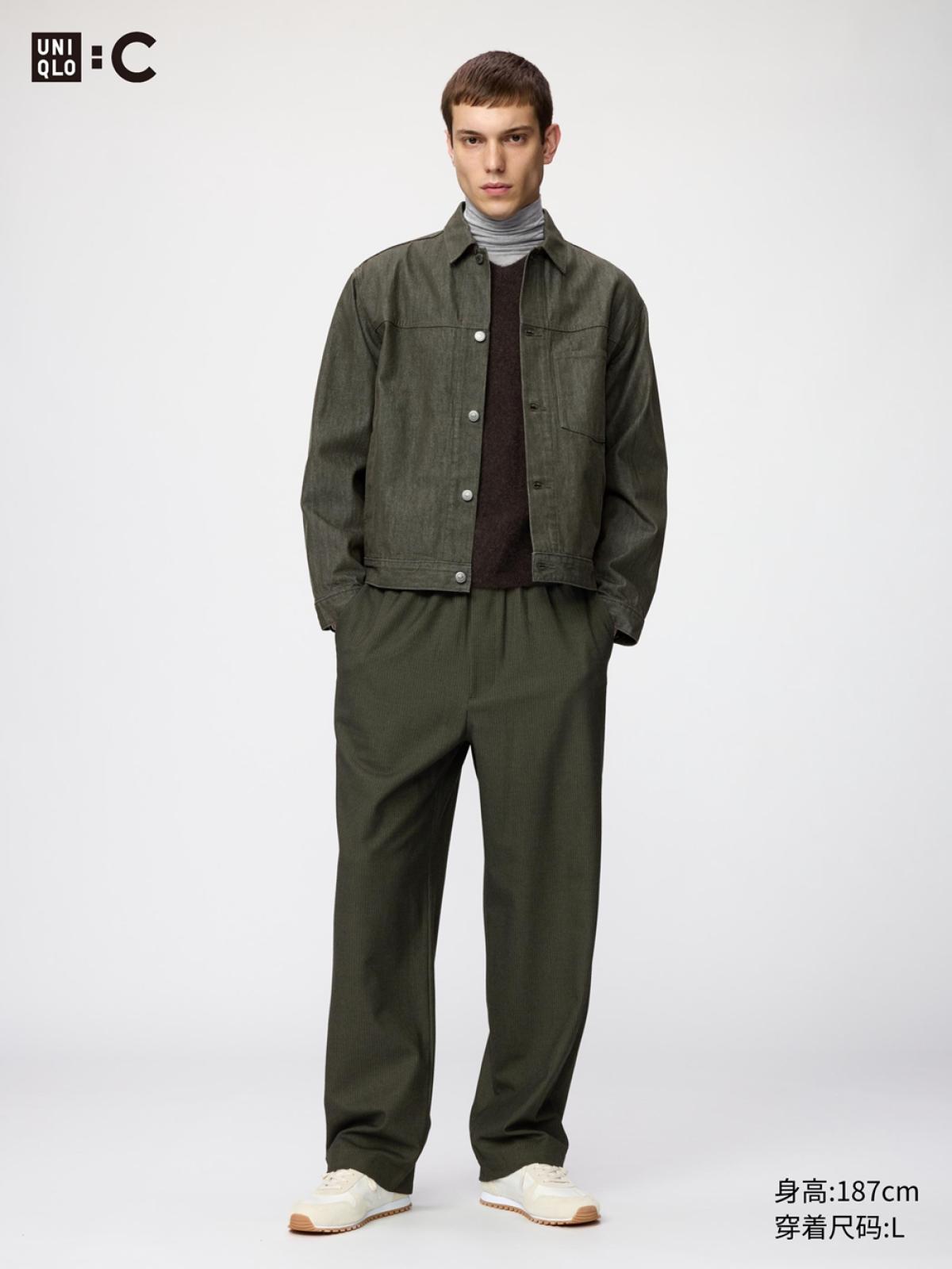 UNIQLO Широкие брюки свободного кроя
