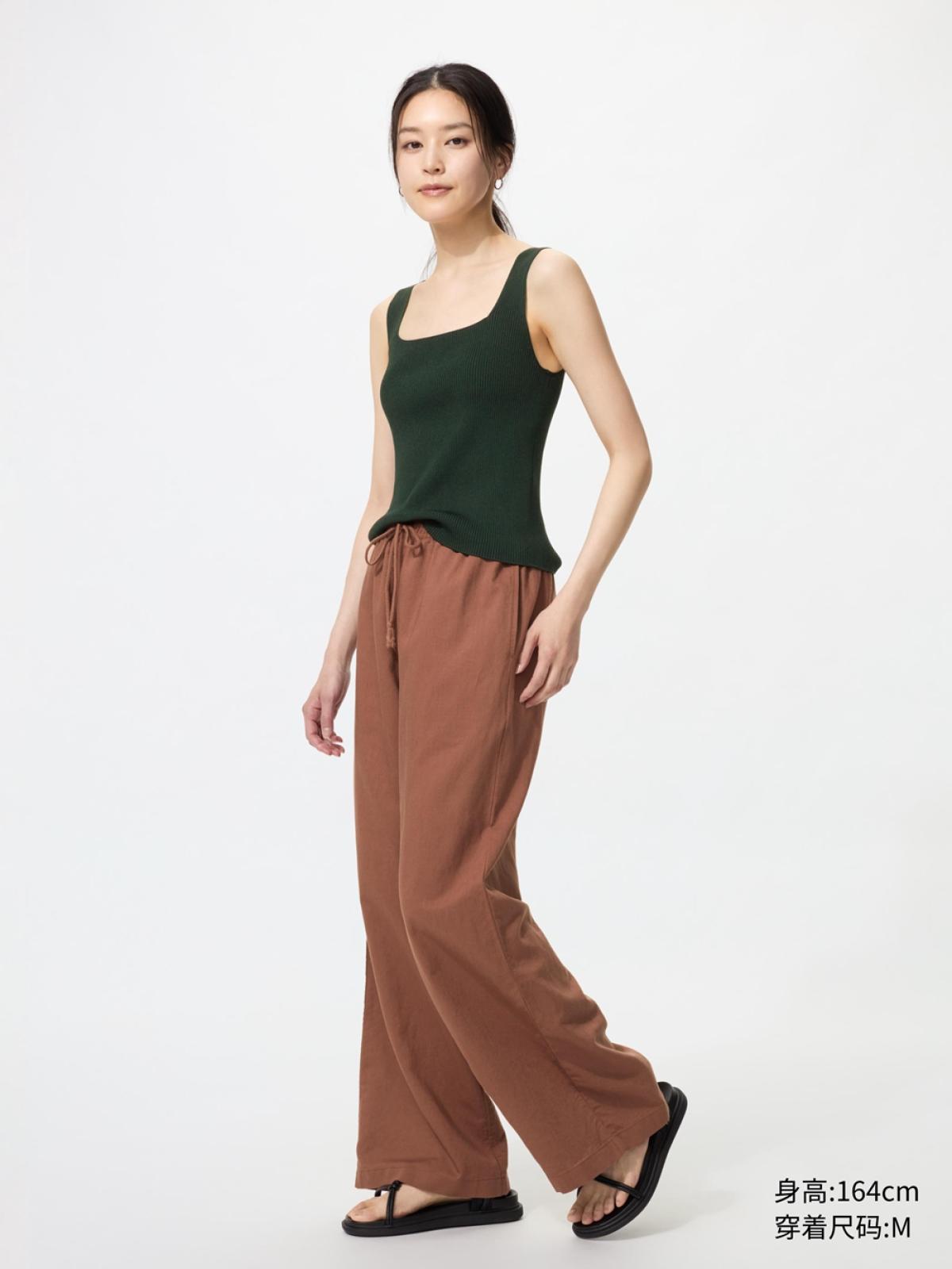 UNIQLO Брюки из льняной смеси