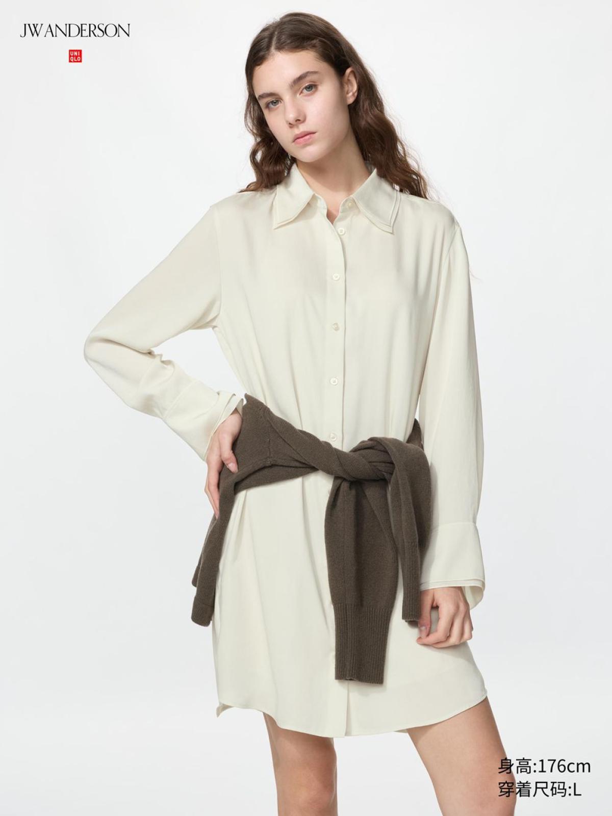 UNIQLO Платье в стиле рубашки